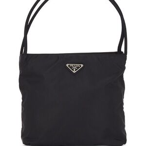 PRADA Milano Tessuto City Vintage Black Bag with Authenticity Cards and dust bag